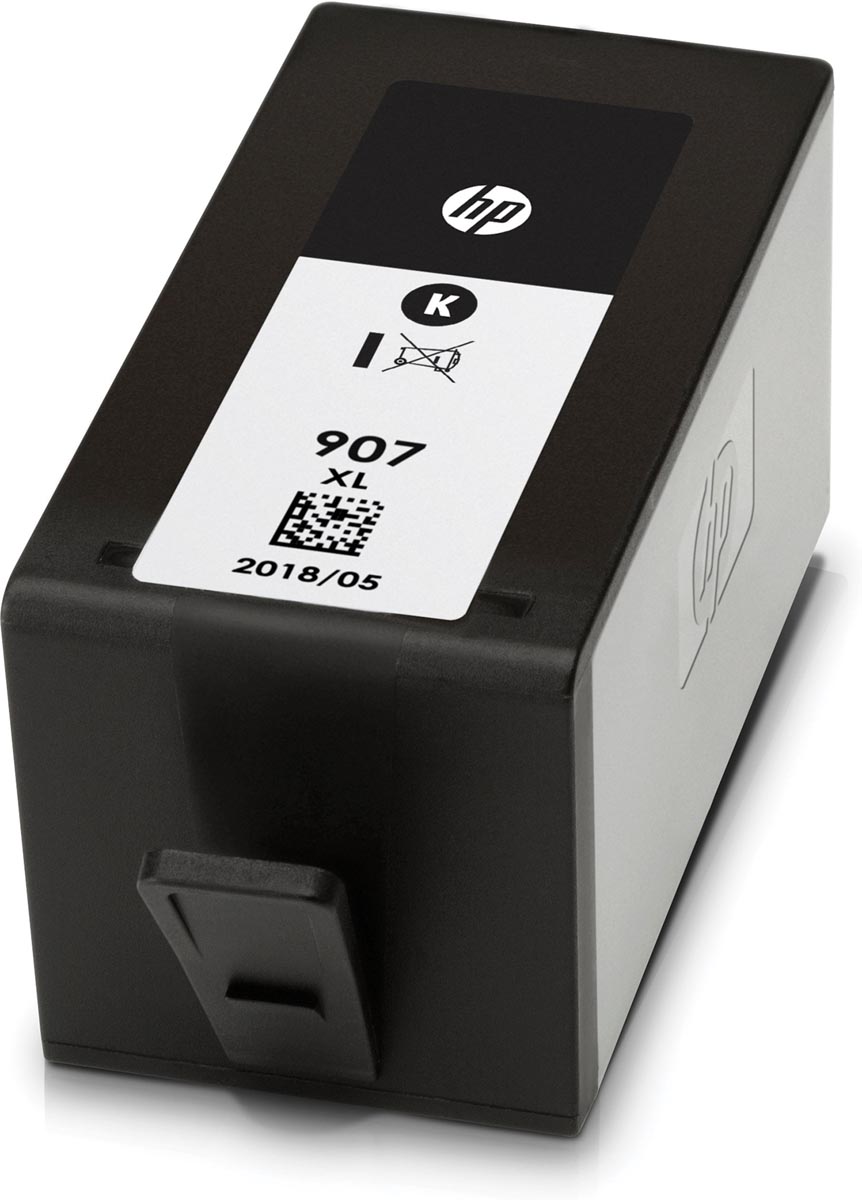 HP inktcartridge 907XL, 1.500 pagina s, OEM T6M19AE, zwart