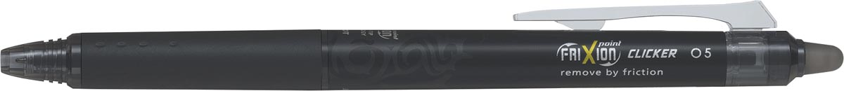 Pilot intrekbare roller FriXion Point Clicker 05, fijne punt, zwart