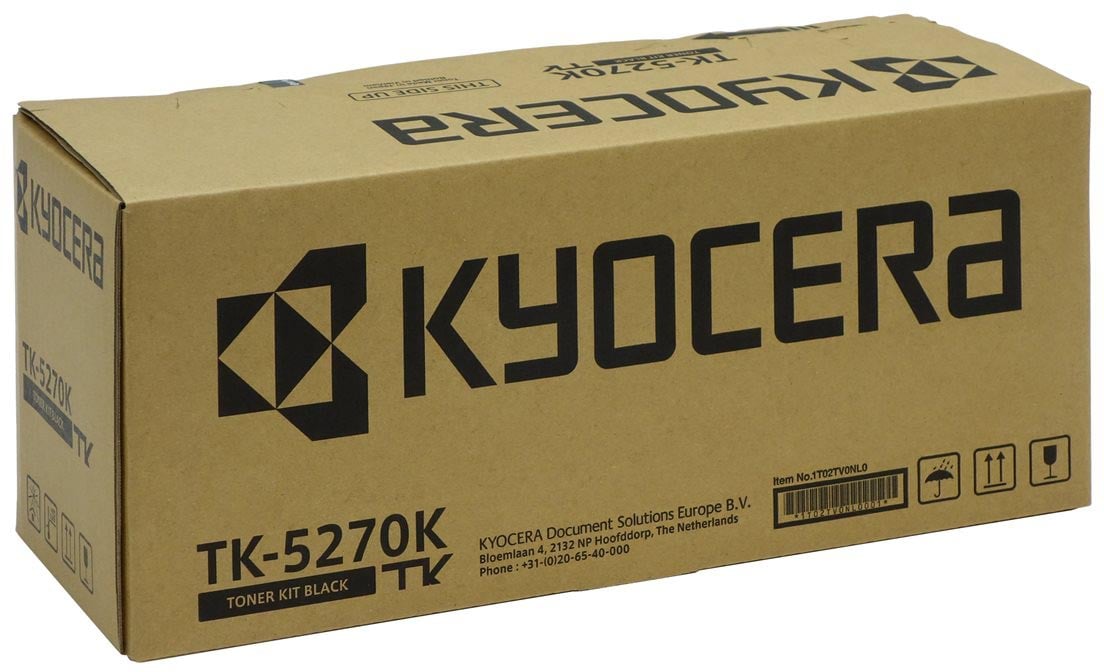 Kyocera toner TK-5270, 8.000 pagina&apos;s, OEM 1T02TV0NL0, zwart afbeelding