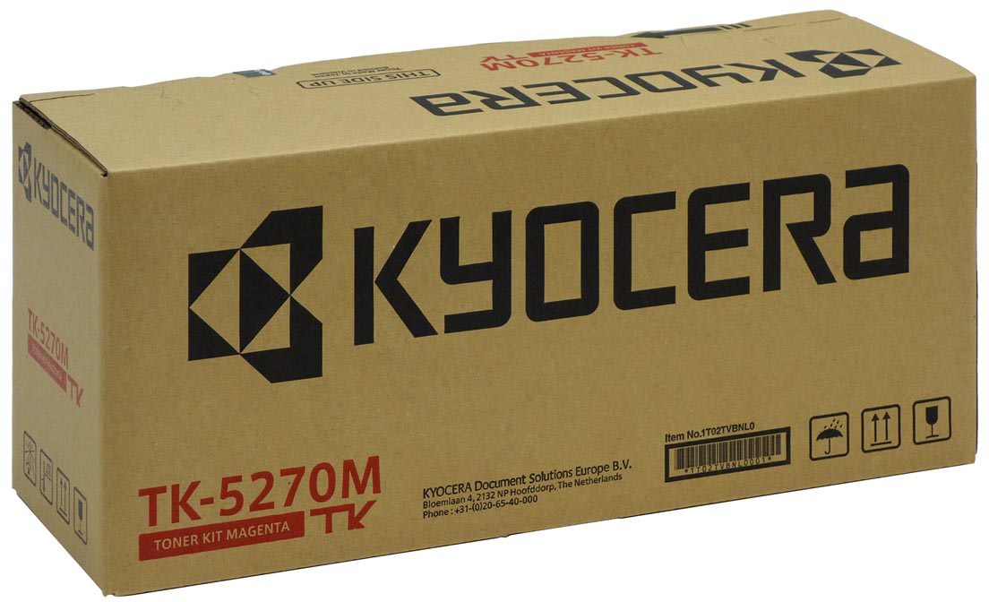 Kyocera toner TK-5270, 6.000 pagina&apos;s, OEM 1T02TVBNL0, magenta afbeelding