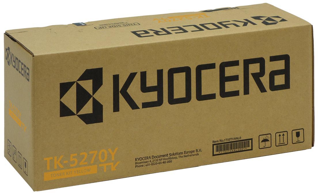 Kyocera toner TK-5270, 6.000 pagina&apos;s, OEM 1T02TVANL0, geel afbeelding
