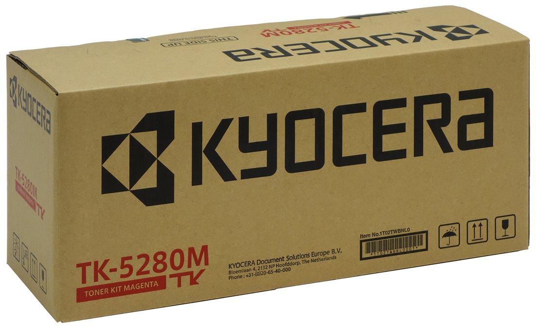 Kyocera toner TK-5280, 11.000 pagina&apos;s, OEM 1T02TWBNL0, magenta afbeelding