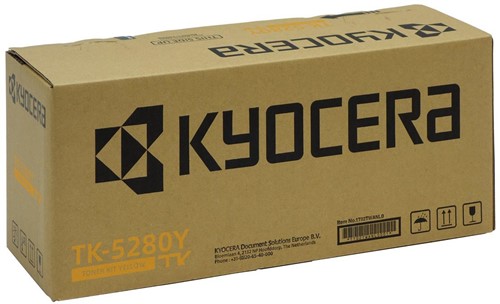 Kyocera toner TK-5280, 11.000 pagina's, OEM 1T02TWANL0, geel
