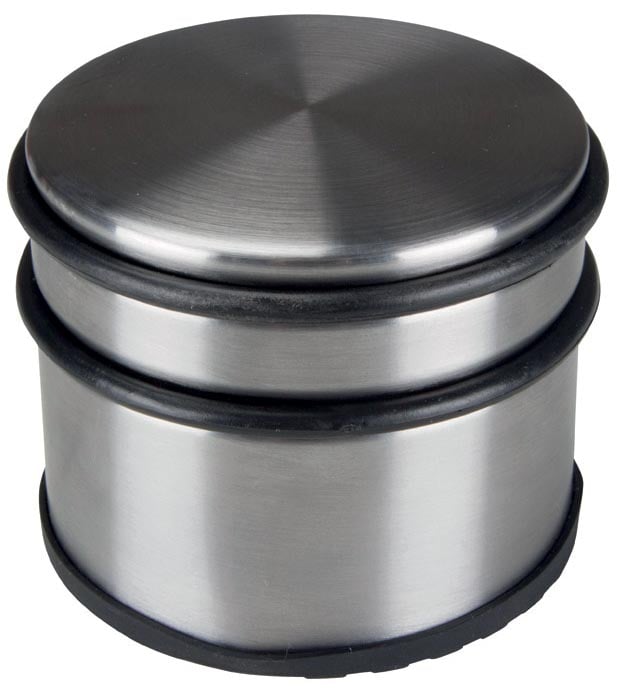 Toolland deurstop, uit inox, ft 9 x 7,5 cm, 1 kg Toolland deurstop, uit inox, ft 9 x 7,5 cm, 1 kg