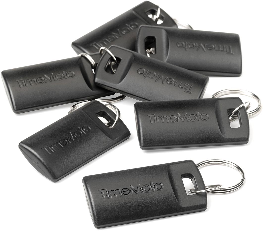 Safescan RFID sleutelhangers voor tijdsregistratiesystemen TimeMoto, pak van 25 stuks afbeelding