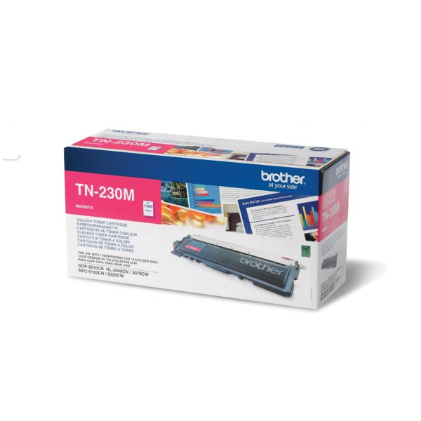 Brother toner, 1.400 pagina&apos;s, OEM TN230M, magenta afbeelding