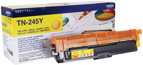 Brother toner, 2.200 pagina's, OEM TN-245Y, geel