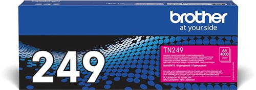 Brother toner, 4.000 pagina's, OEM TN-249M, magenta