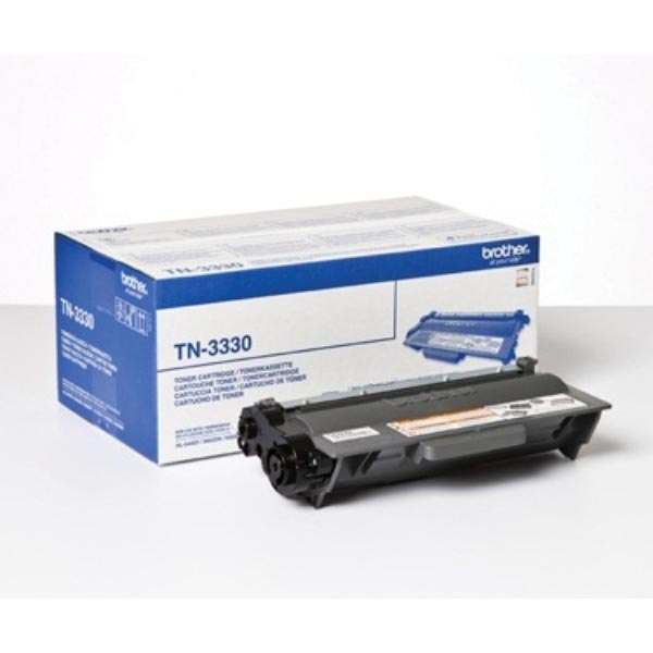 Brother toner, 3.000 pagina's, OEM TN-3330, zwart