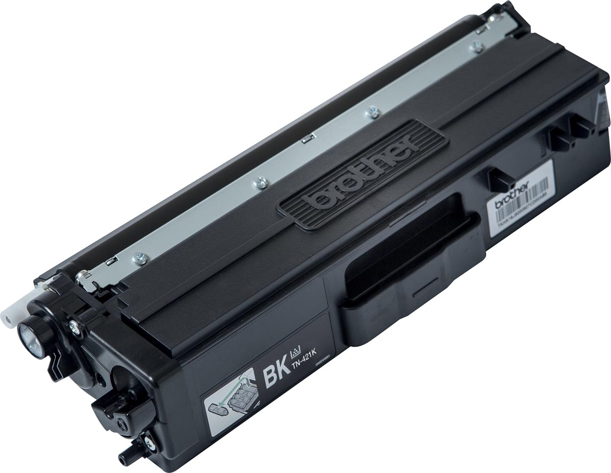 Brother toner, 3.000 pagina&apos;s, OEM TN-421BK, zwart afbeelding