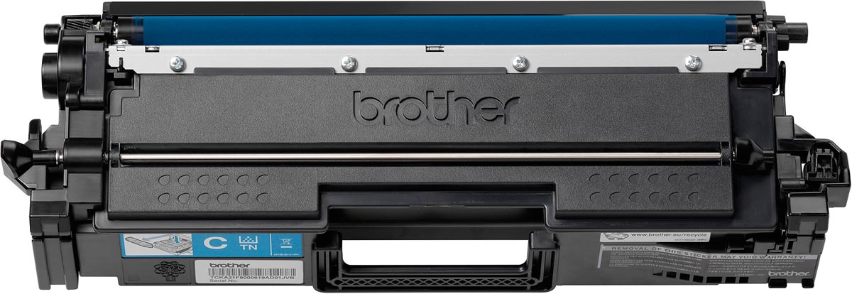 Brother toner, 9.000 pagina&apos;s, OEM TN-821XLC, cyaan afbeelding