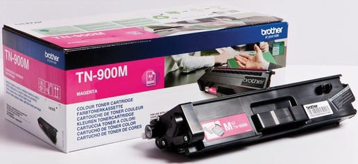 Brother toner, 6.000 pagina's, OEM TN-900M, magenta Brother toner, 6.000 pagina's, OEM TN-900M, magenta