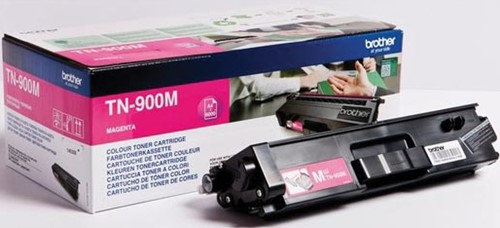 Brother toner, 6.000 pagina's, OEM TN-900M, magenta