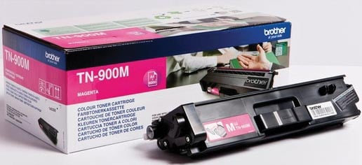 Brother toner, 6.000 pagina's, OEM TN-900M, magenta
