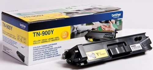 Brother toner, 6.000 pagina's, OEM TN-900Y, geel