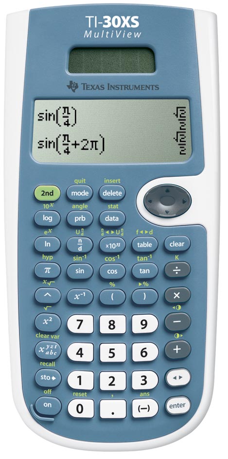 Texas wetenschappelijke rekenmachine TI-30XS Multiview teacher pack 30 stuks