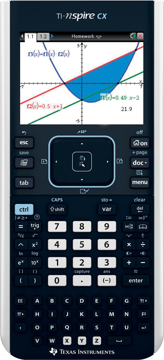 Texas Instruments Texas grafische rekenmachine TI Nspire teacher pack CX II T 10 stuks