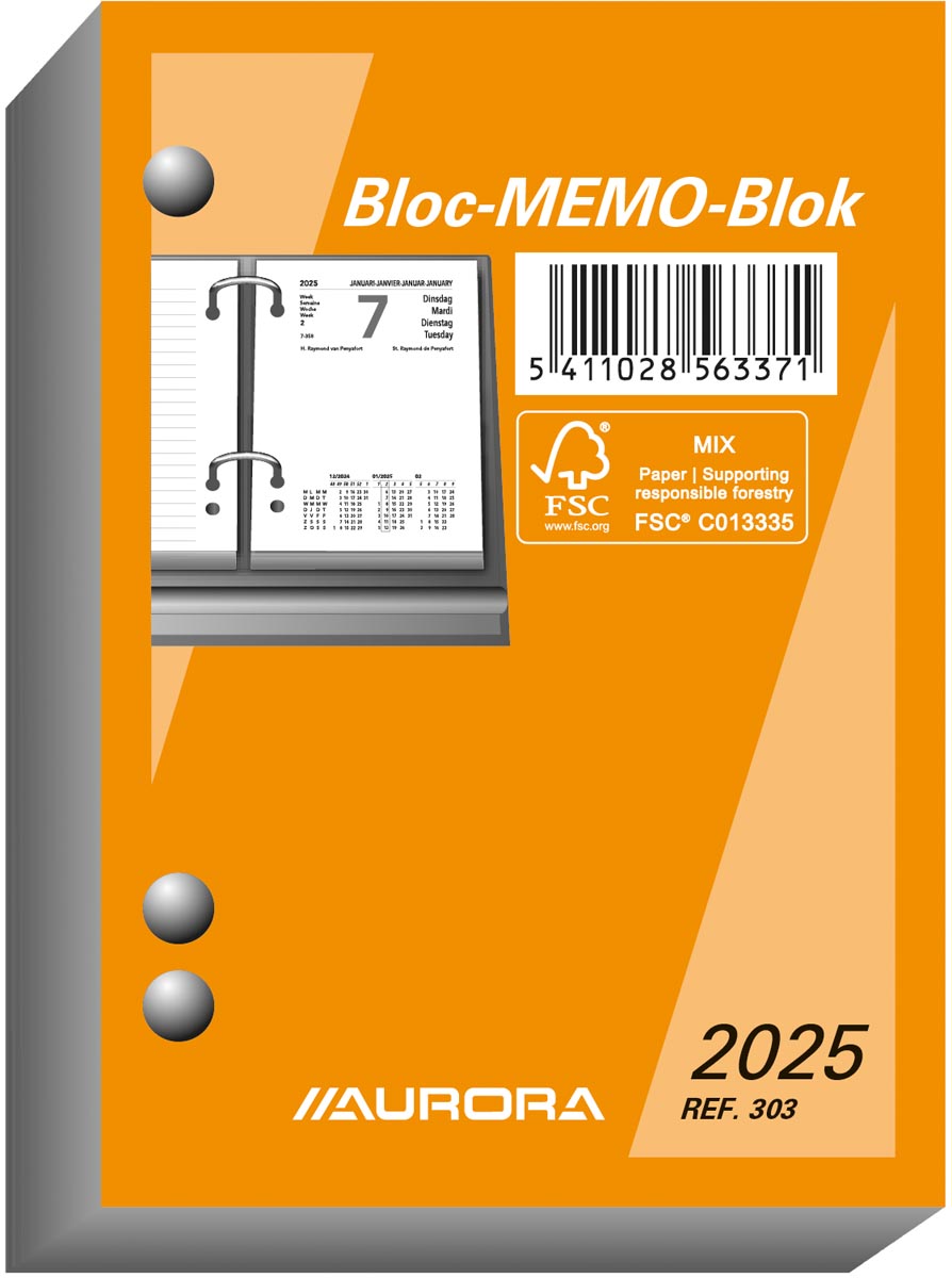 Aurora memoblok, 2025 afbeelding