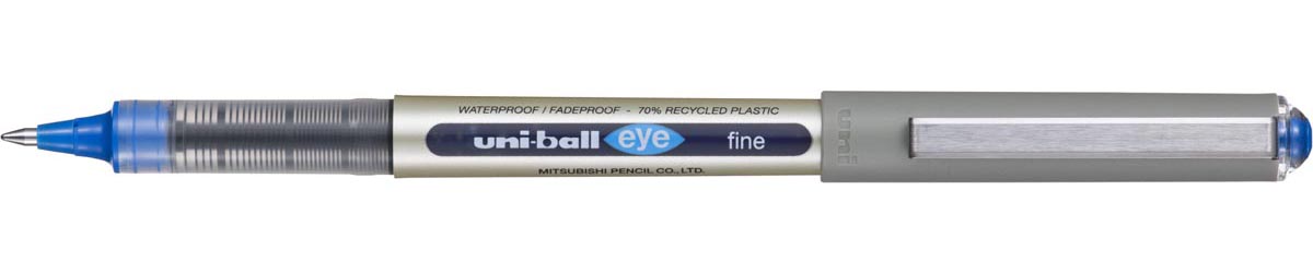 Uni-ball Eye Fine roller Eco, schrijfbreedte 0,5 mm, blauw afbeelding