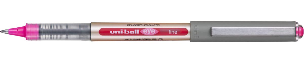 Uni-ball Eye Fine roller Eco, schrijfbreedte 0,5 mm, roze afbeelding