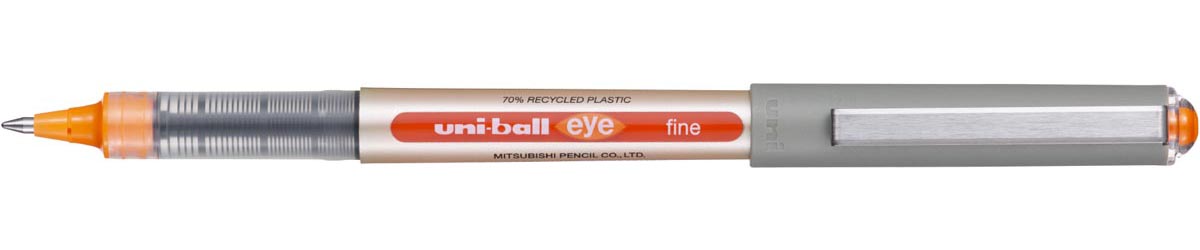 Uni-ball Eye Fine roller Eco, schrijfbreedte 0,5 mm, oranje afbeelding