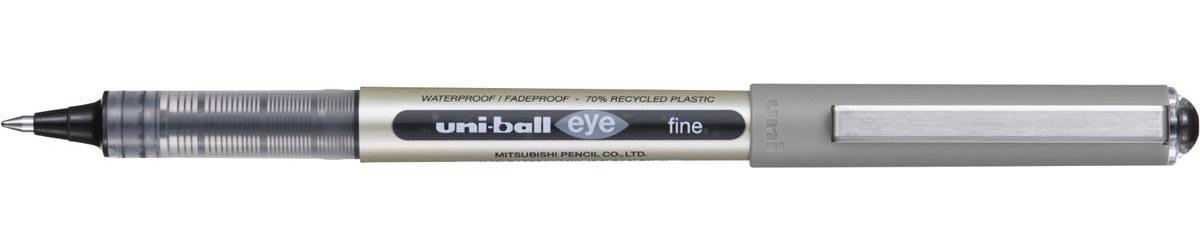 Uni-ball Eye Fine roller Eco, schrijfbreedte 0,5 mm, zwart afbeelding