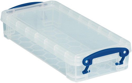 Really Useful Box pennenbakje 0,55 liter, transparant