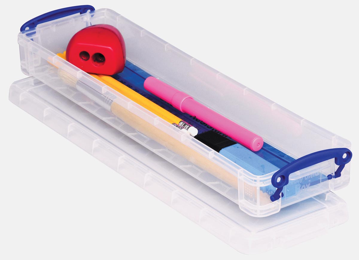 Really Useful Box 0,8 liter, transparant afbeelding