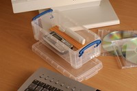 Really Useful Box 0,9 liter, transparant-2