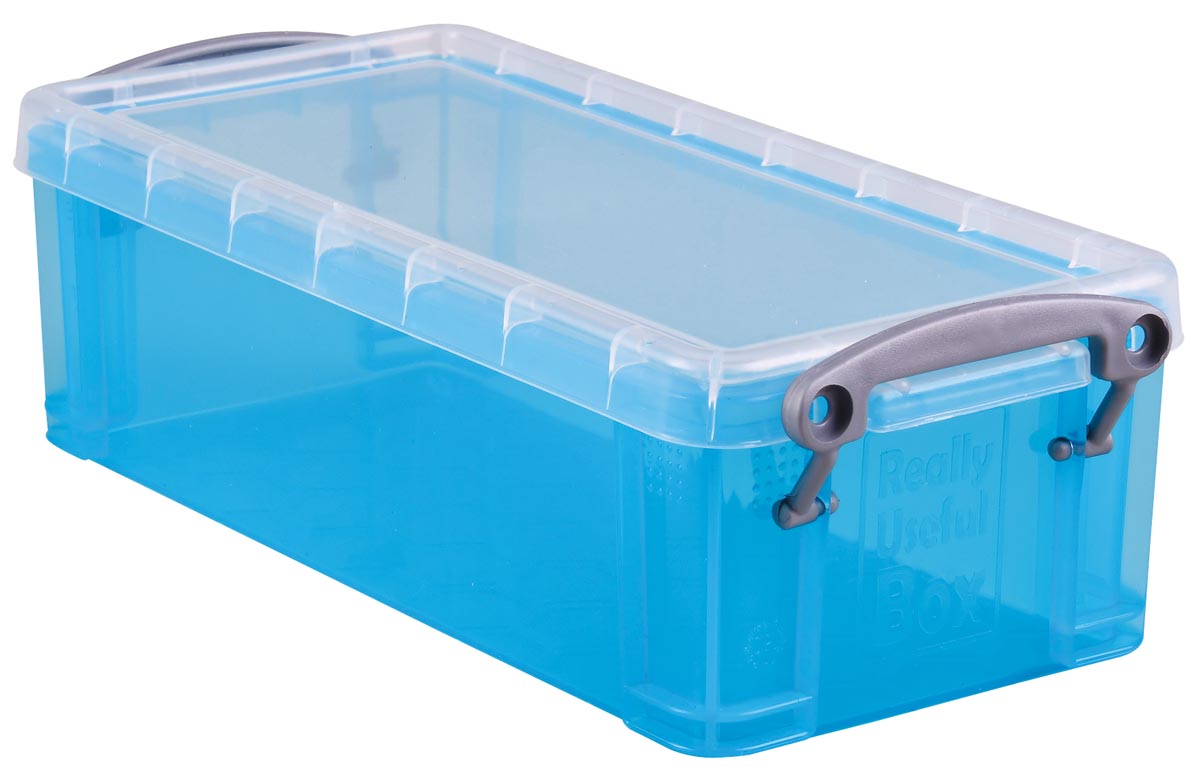 Really Useful Box 09 Liter Transparant Helblauw huismerk kopen in de aanbieding Really Useful Box 09 Liter Transparant Helblauw huismerk kopen in de aanbieding