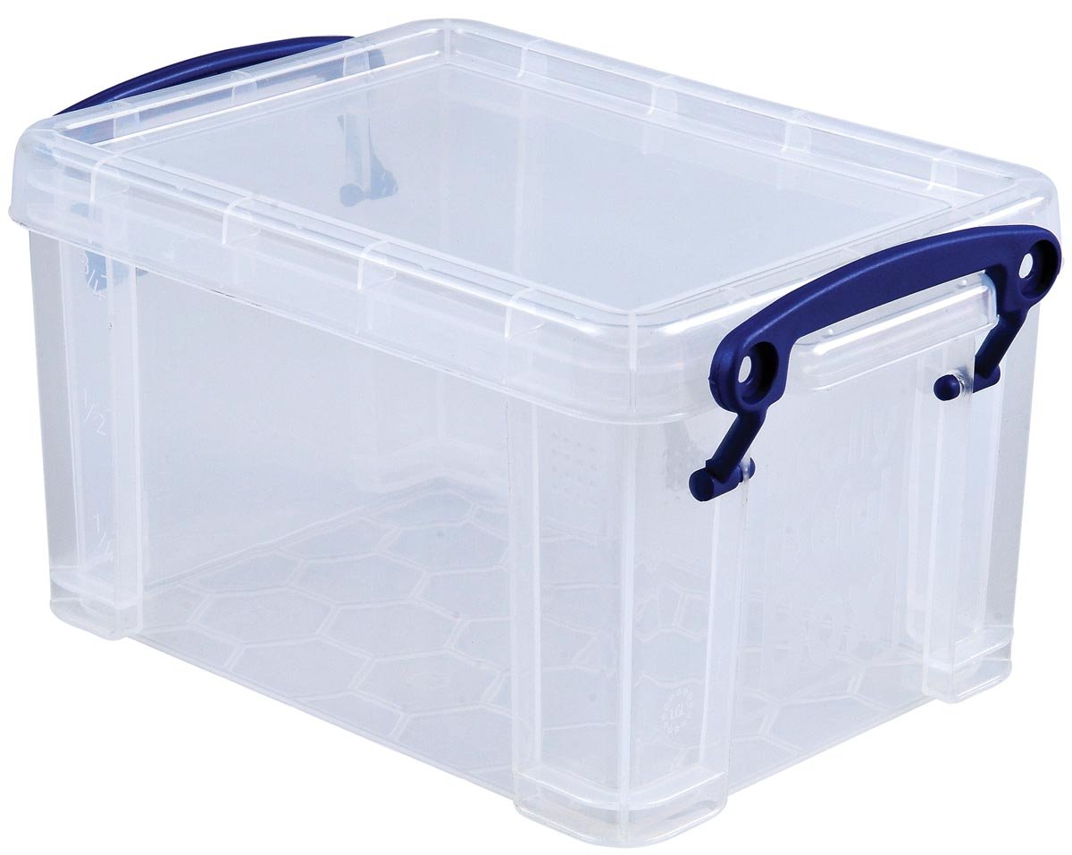 Really Useful Box opbergdoos 1,6 liter, transparant Really Useful Box opbergdoos 1,6 liter, transparant