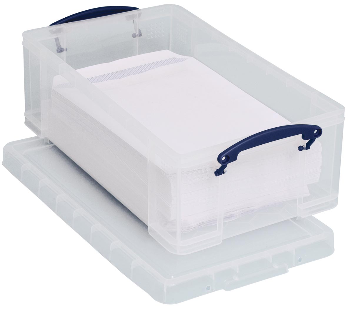 Really Useful Box opbergdoos 12 liter, transparant afbeelding