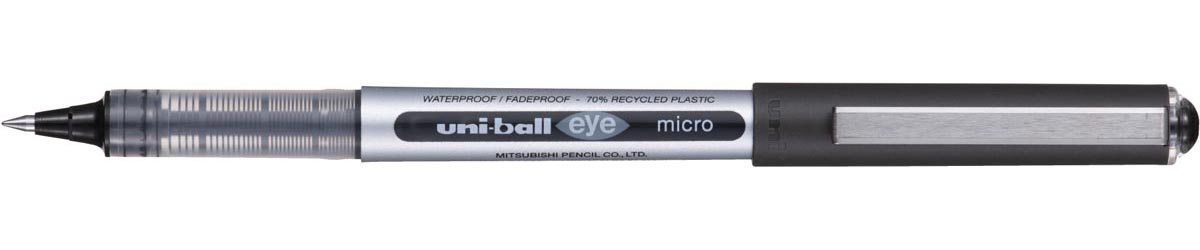 Uni-ball Eye Micro roller Eco, schrijfbreedte 0,2 mm, zwart afbeelding