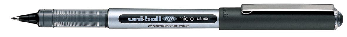 Uni-ball Eye Micro roller, schrijfbreedte 0,2 mm, punt 0,5 mm, zwart