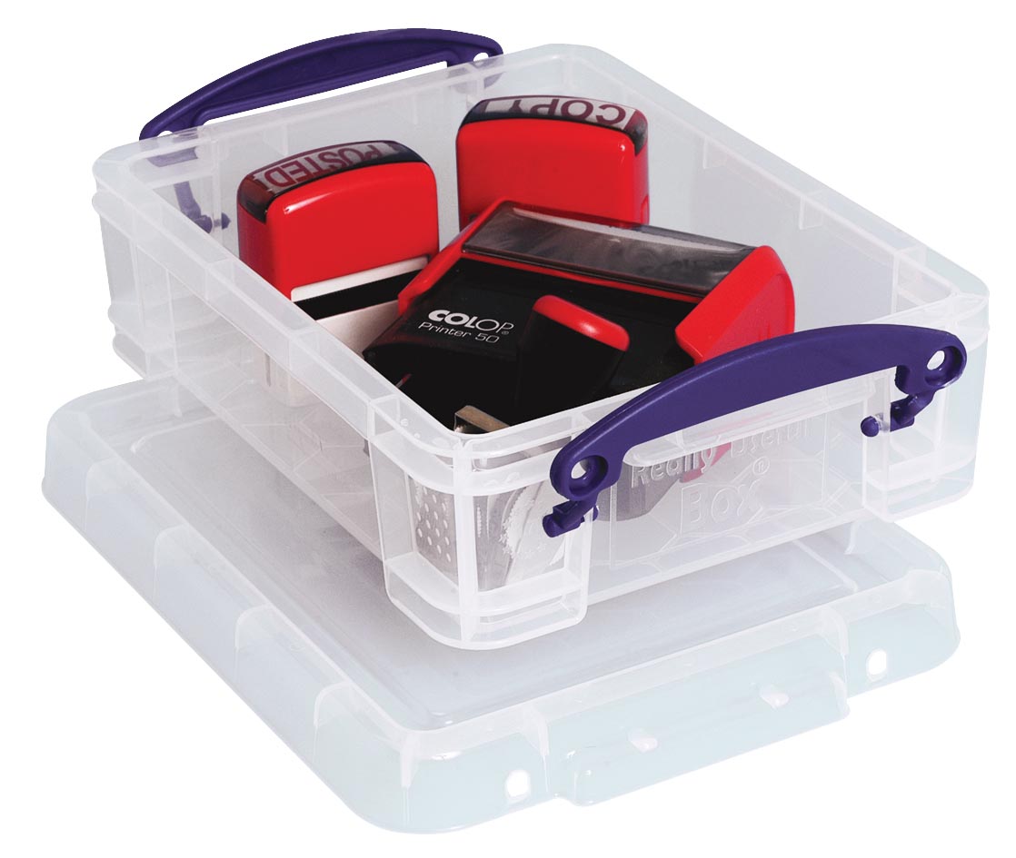 Really Useful Box 1,75 liter, transparant Really Useful Box 1,75 liter, transparant