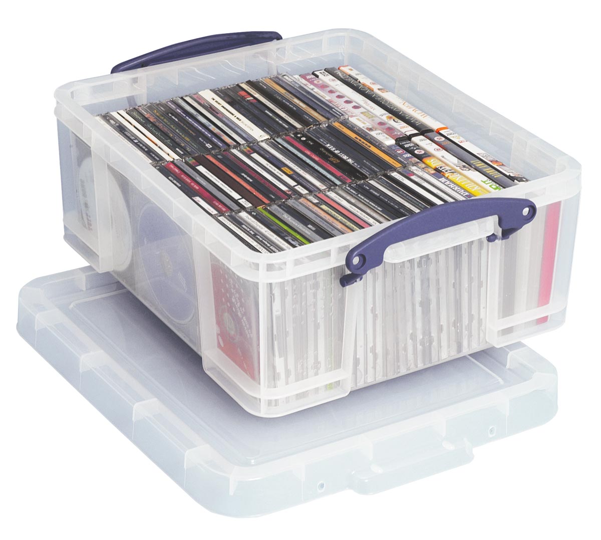Really Useful Box opbergdoos 18 liter, transparant