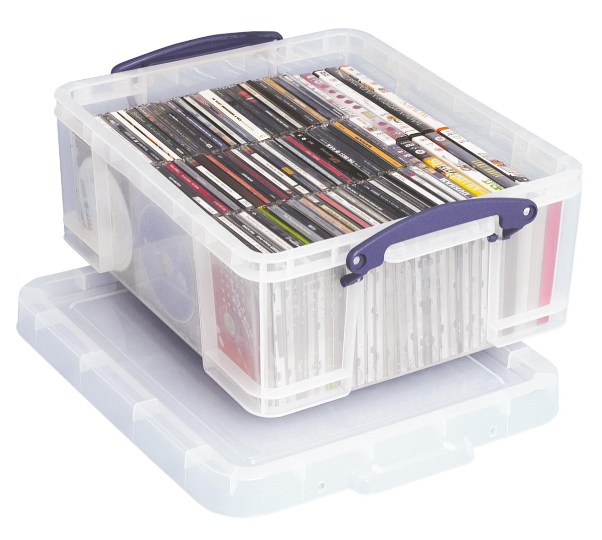 Really Useful Box opbergdoos 18 liter, transparant afbeelding