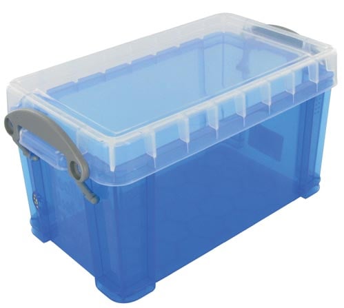 Really Useful Box 21 Liter Transparant Blauw huismerk kopen in de aanbieding Really Useful Box 21 Liter Transparant Blauw huismerk kopen in de aanbieding