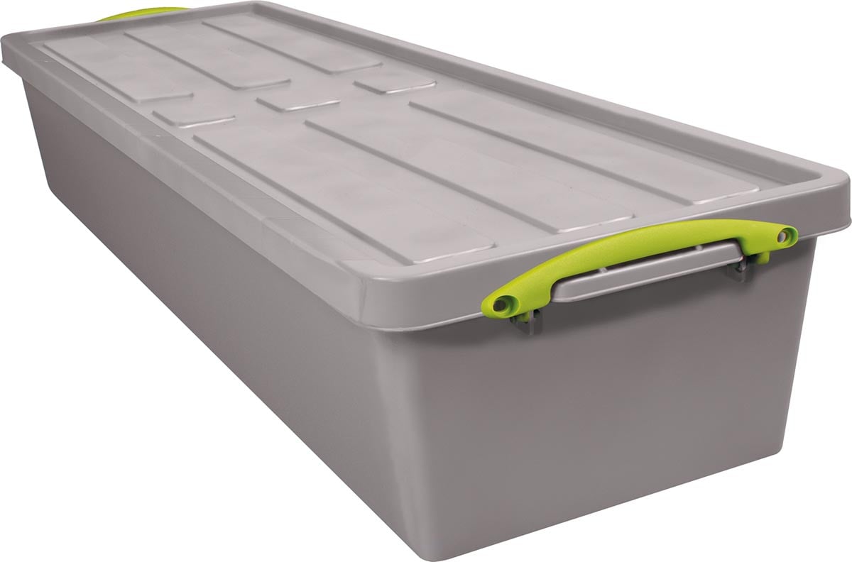 Really Useful Box Recycled opbergdoos 23 l, nestbaar, grijs afbeelding