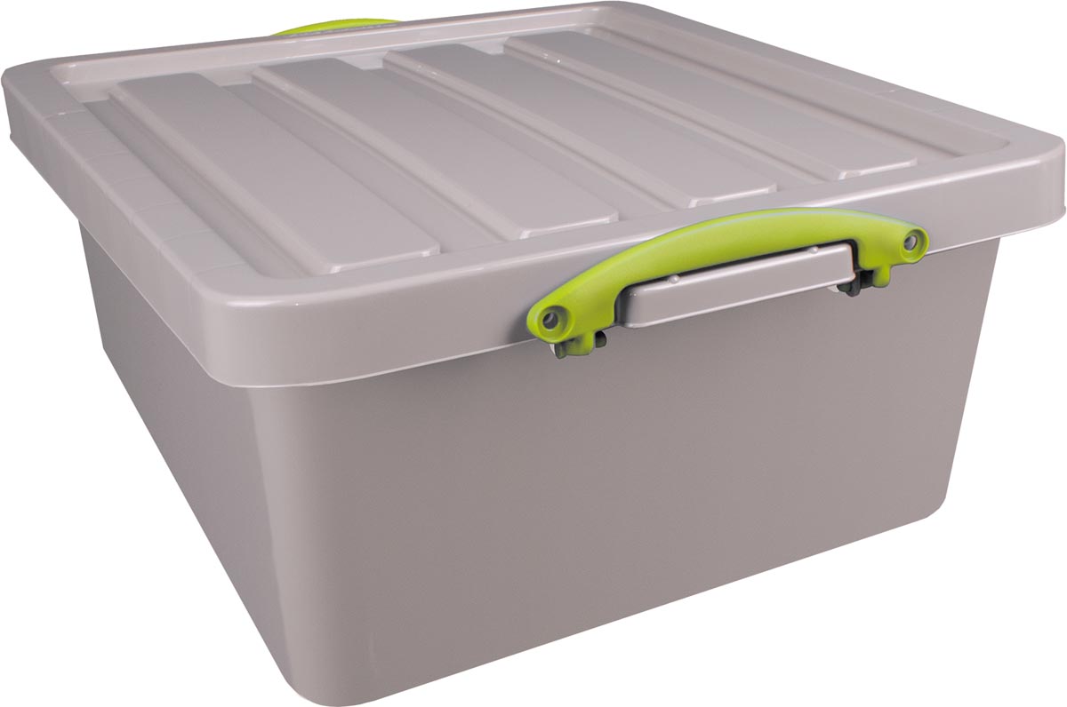 Really Useful Box Recycled opbergdoos 31,5 l, nestbaar, grijs afbeelding