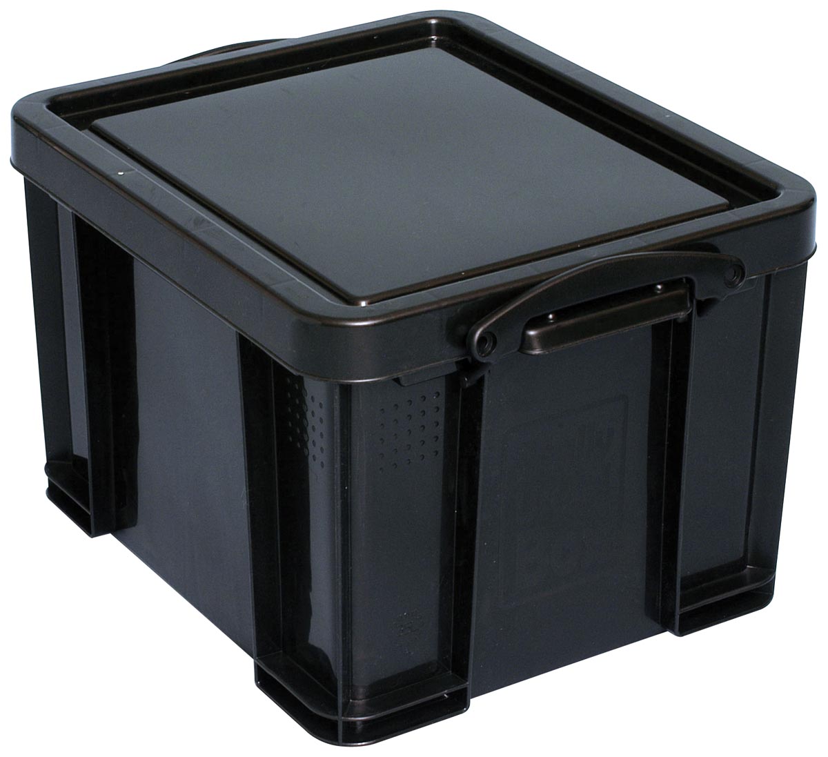 Really Useful Box opbergdoos 35 liter, gerecycleerd, zwart Really Useful Box opbergdoos 35 liter, gerecycleerd, zwart