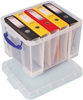 Really Useful Box opbergdoos 35 liter, transparant