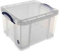 Really Useful Box opbergdoos 35 liter, transparant gerookt-3