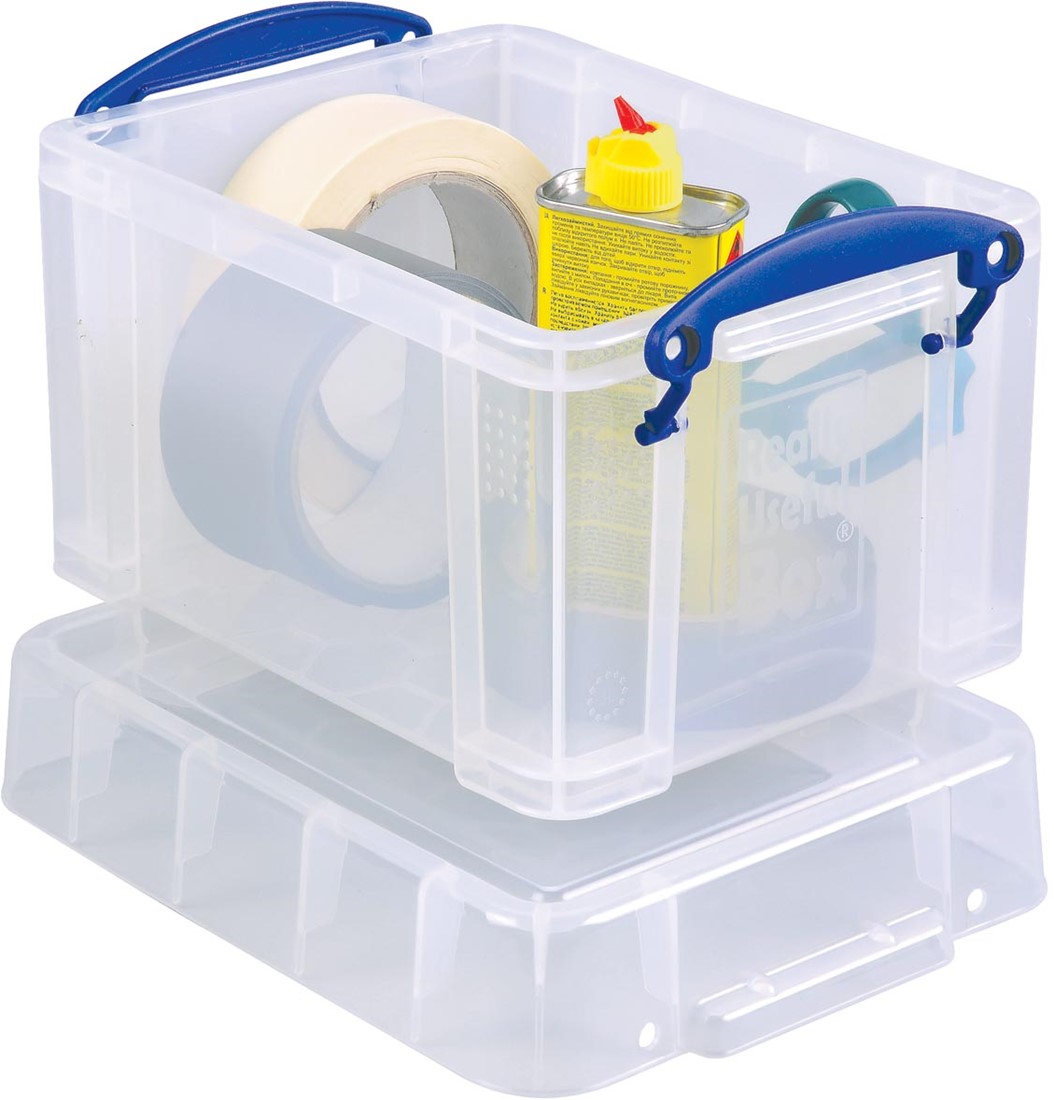 Really Useful Box Opbergbox 64 L Transparant – Ruime Opbergoplossing | Office Centre