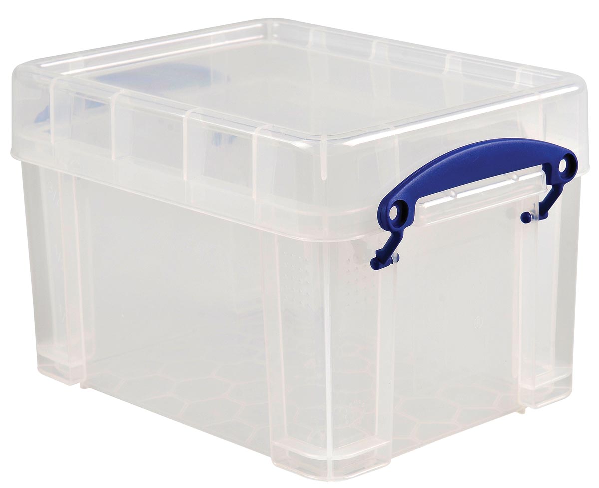 Really Useful Box opbergdoos 3 liter, transparant afbeelding