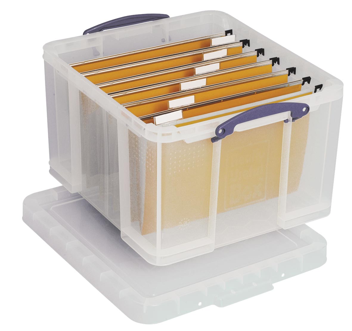 Really Useful Box opbergdoos 42 liter, transparant afbeelding