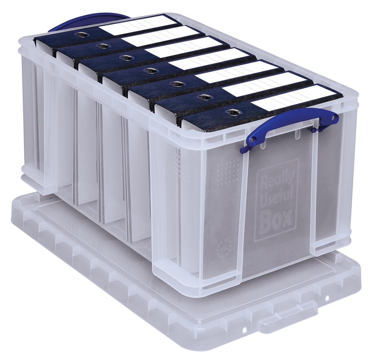 Really Useful Box opbergdoos 48 liter, transparant afbeelding