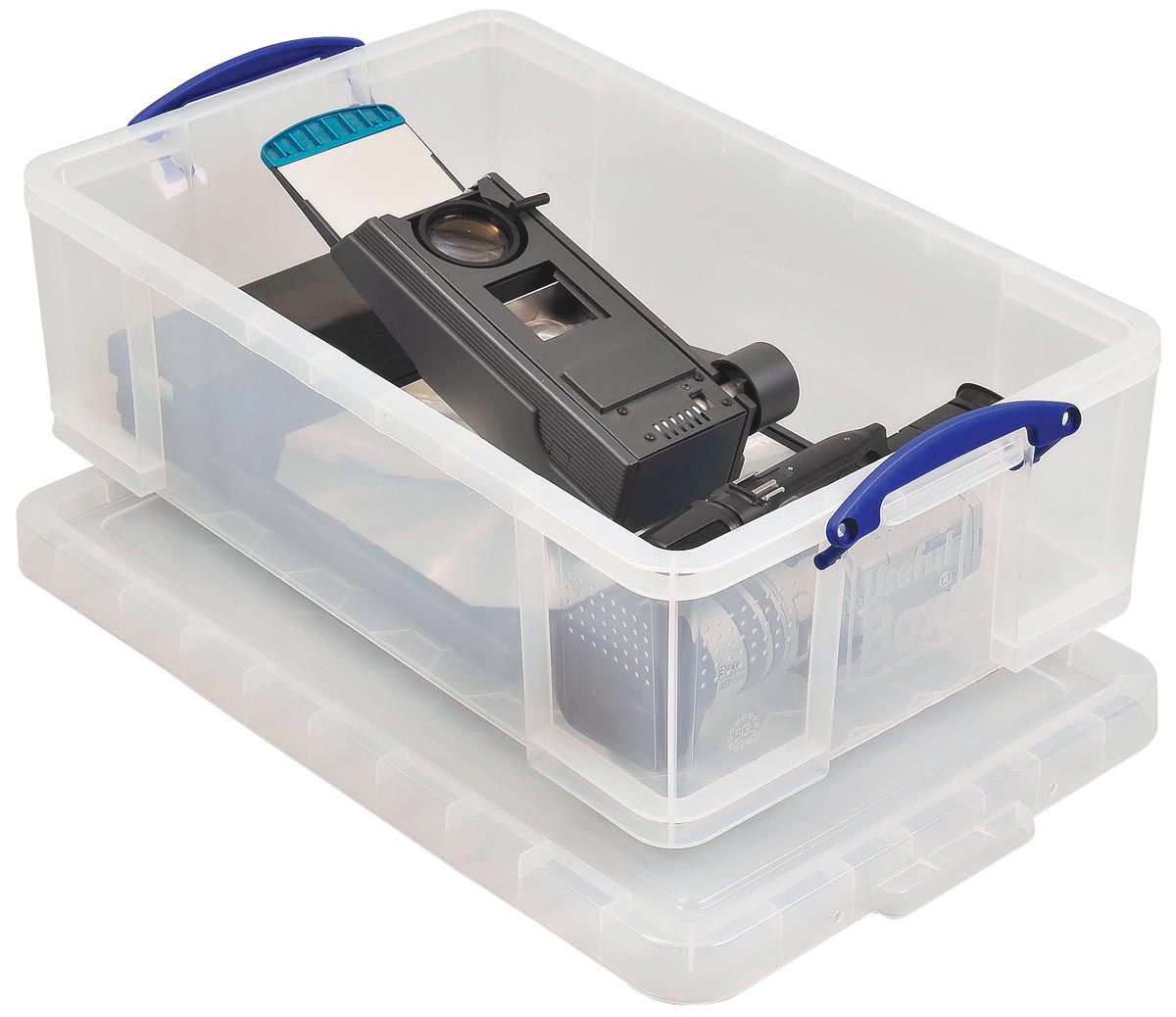 Really Useful Box opbergdoos 50 liter, transparant afbeelding