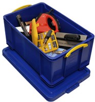 Really Useful Box 64 liter, transparant, per stuk verpakt in karton-3