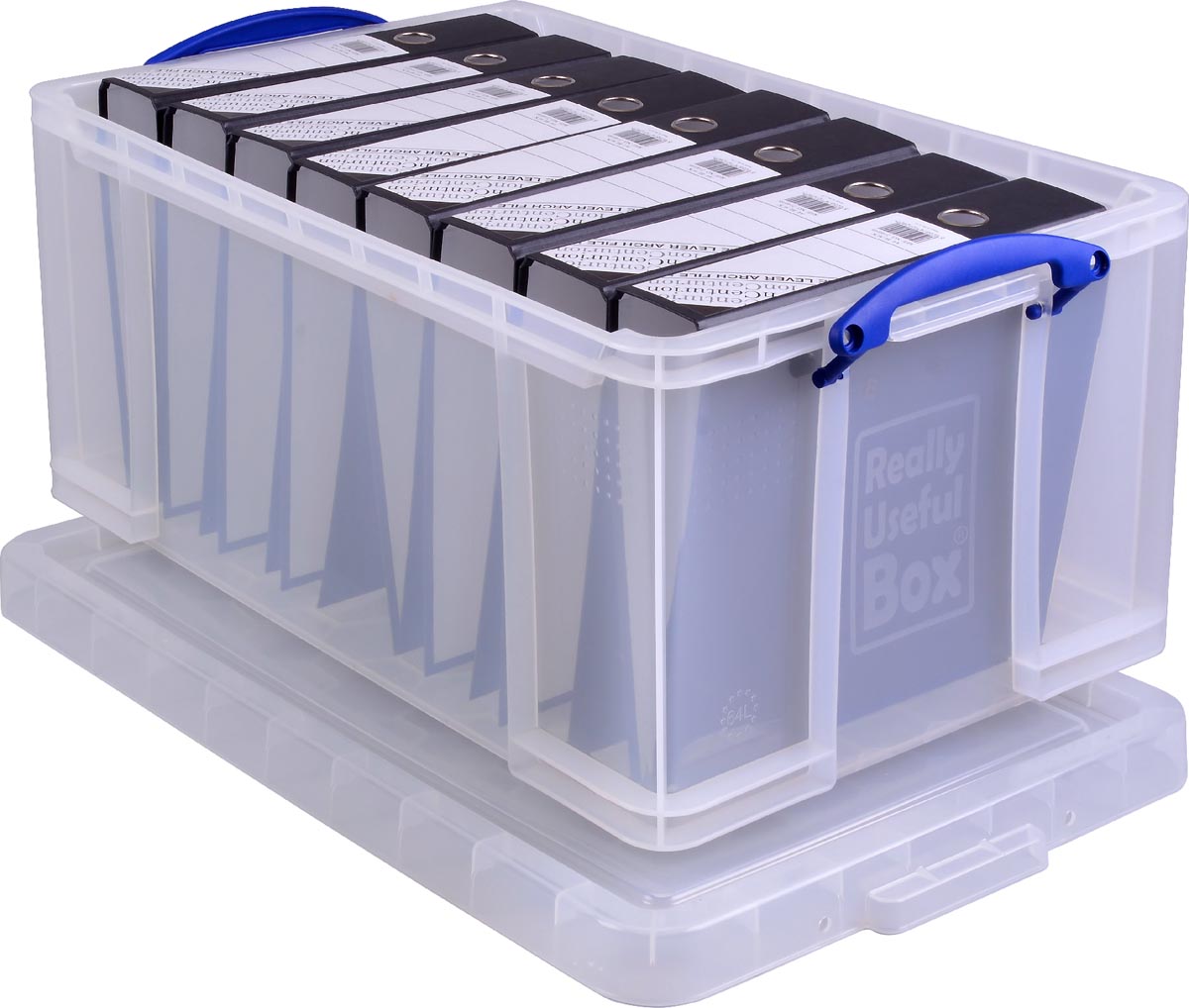 Really Useful Box opbergdoos 64 liter, transparant afbeelding